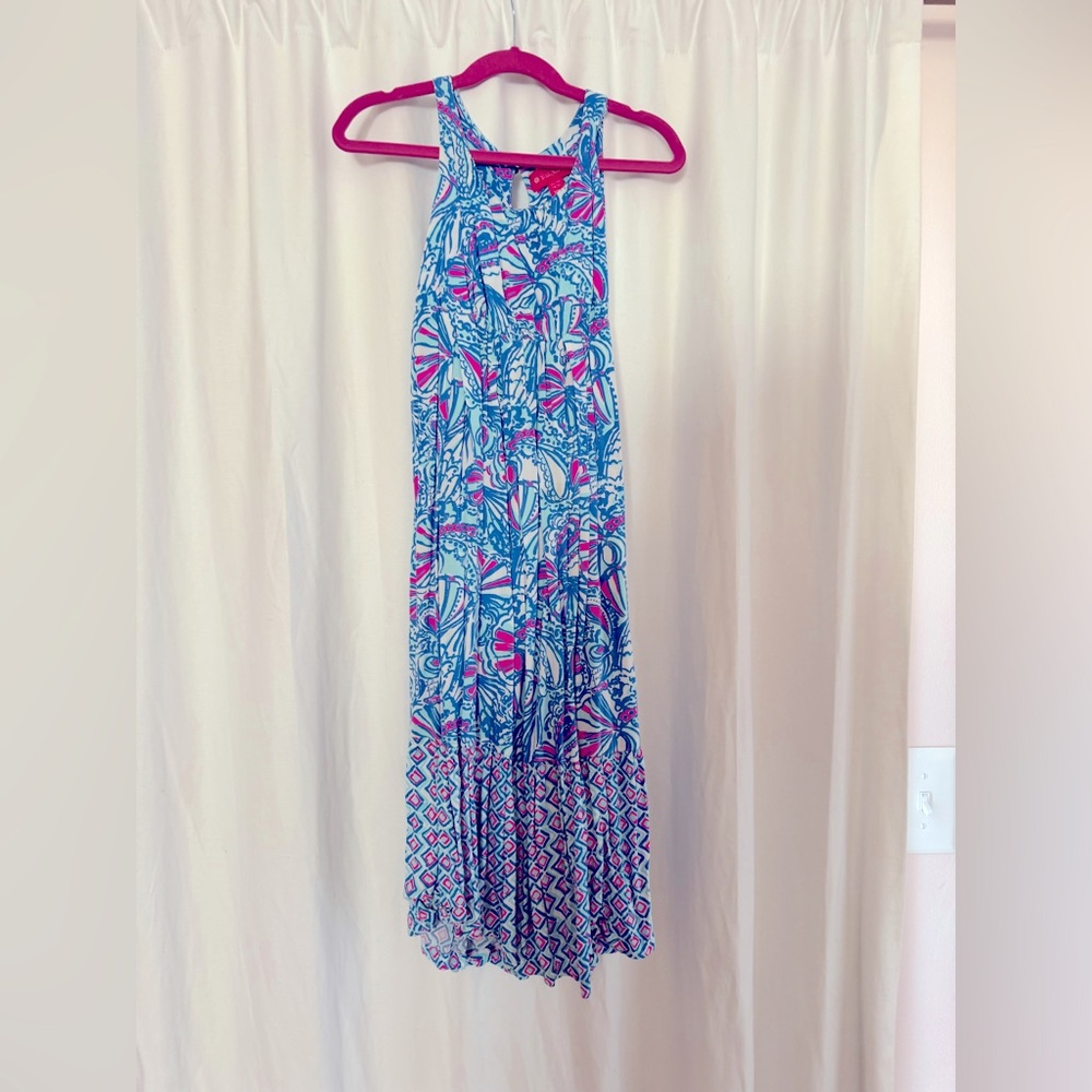 Lilly Pulitzer for Target Fan Maxi Dress Size Medium